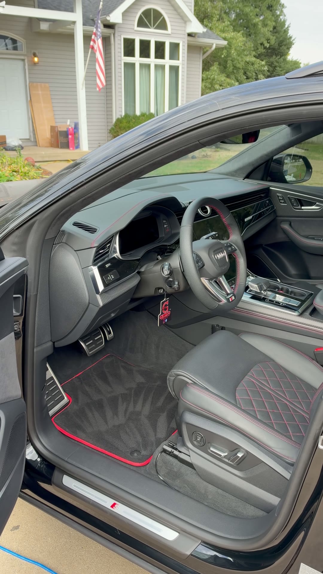Interior after wipe-down and vacuum